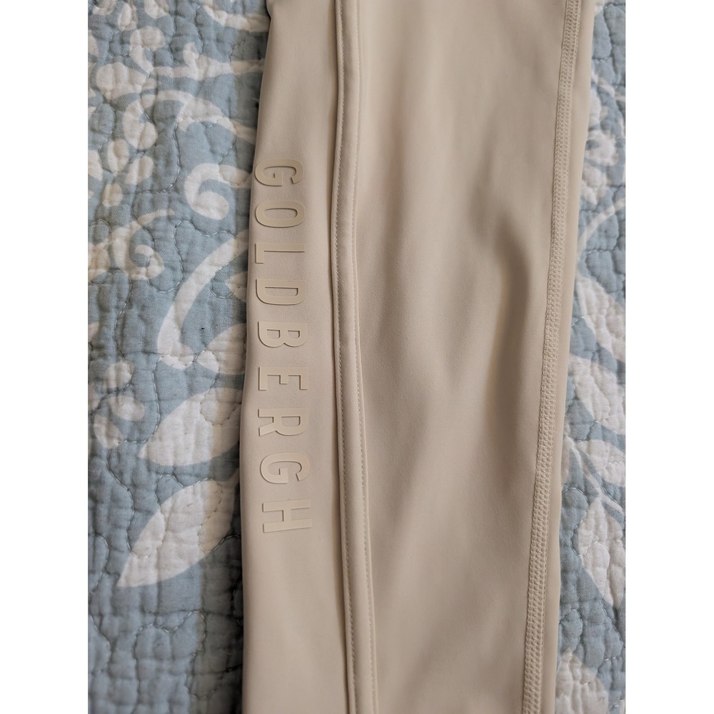 Goldbergh Claudine Tight Champagne Beige High Waist Sports Leggings NEW Ski Sz S - Picture 5 of 15